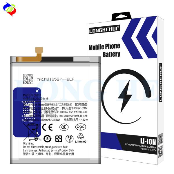 EB-BA415ABY pour le Samsung Galaxy A41 A415F 3500mAh capacité de la batterie 3000mAh-3500mAh