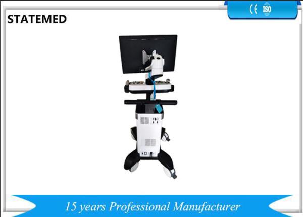 Hospital 128 E 4D Trolley Ultrasound Scanner For Women Pregnancy Diagnosis