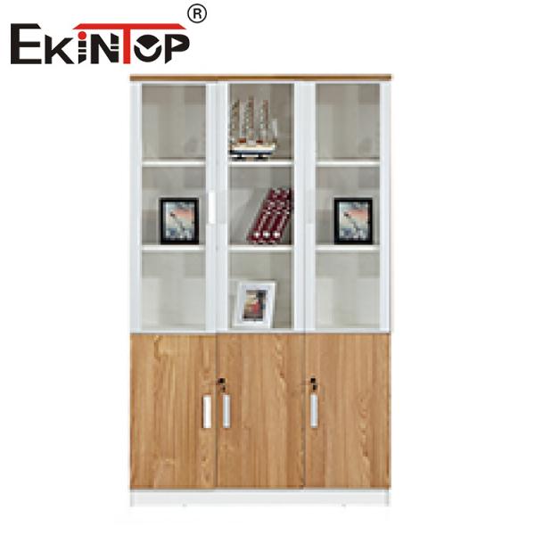 Деревянные шкафы хранения офиса с ящиками для мебели комнаты офиса