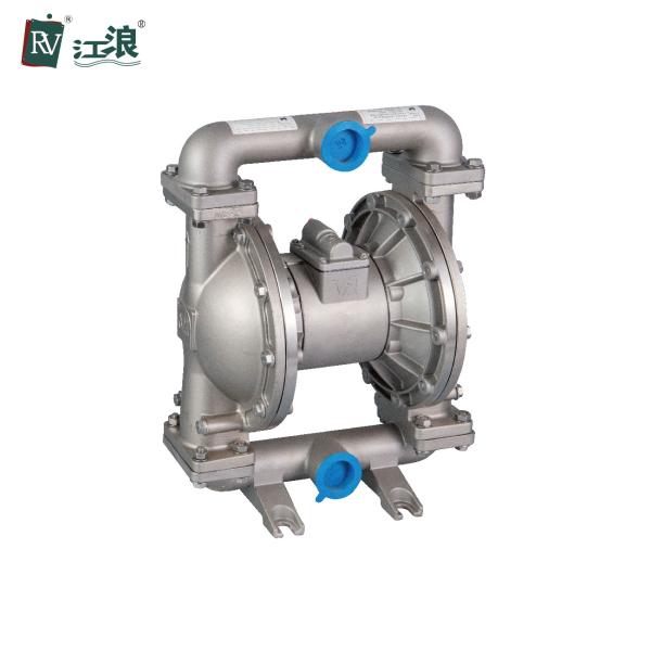 Metal Chemical Diaphragm Pump Air Driven 2