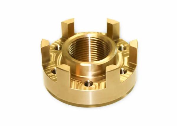 Precision Brass Copper Bronze CNC Die Casting Accessories Anodized / Polished