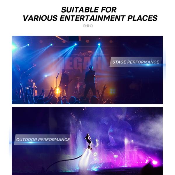 7×40W RGBW zoom waterproof light professional stage light Zoom Outdoor par Light