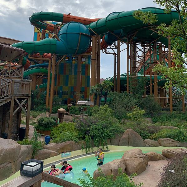 Swimming Pool Water Play Equipment Fiberglass Plastic Playground & Splash Park