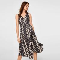 Vestido tecido do escritório do verão das senhoras do preço de fábrica