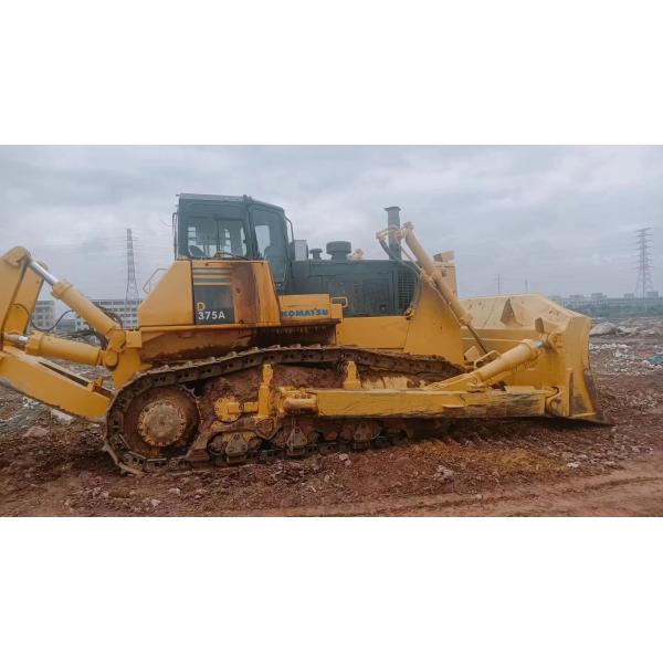 Used Komatsu D375A Bulldozer Good Working Condition Japan Heavy Construction Equipment