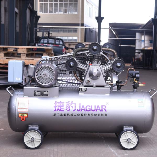4HP Portable 100L Air Compressor with 8 bar Pressure and Heavy-Duty Piston Design