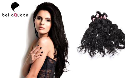 10 polegadas - as extensões européias do cabelo do Virgin da categoria 6A de 30 polegadas dobram a trama para a mulher