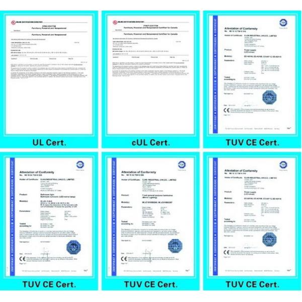 Светодиодный зеркало ванной комнаты EMI.18 с зеркалом без меди 5 мм