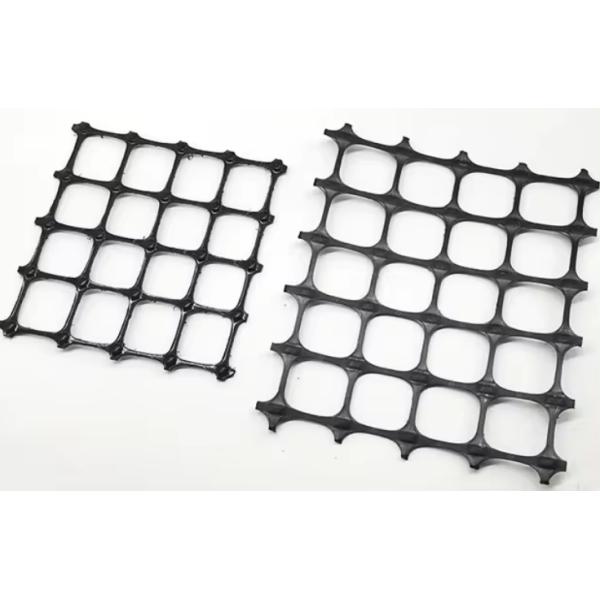 Geogrid de plástico bi-axial de alta resistência para produtos de revestimento de estradas