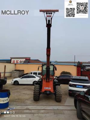 Carregador da roda da extremidade de MC2500 2,5 Ton Rated Load Telescopic Front posto pelo motor 76kw Turbocharged de YUNNEI 4102