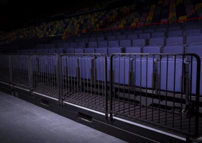 Trilhos dianteiros estofados dos anfiteatros modulares elevados para o desempenho das artes