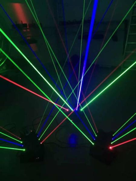 2016 New hottest 8pcs led spider moving head laser lights culb disco dj stage laser lamps