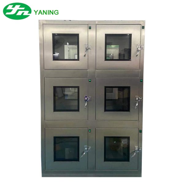 YANING Static Mechanical Interlocking Pass Box With Fingerprint Recognition