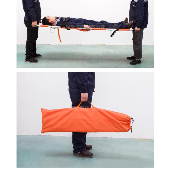 Rescue Folding Medical Stretcher Patient Collapsible Stretcher Ambulance