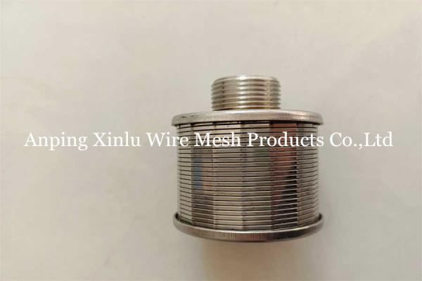 Stainless Steel Johnson Wedge Wire Water Screen Nozzle For Sand Filter