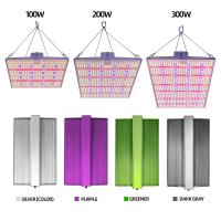 Lampe de culture à spectre complet Quantum Board 100W 200W 300W pour tente de culture et semis