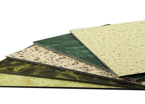 Exterior Antibacterial Board / AD Board Aluminium Stone Wall Cladding Panels