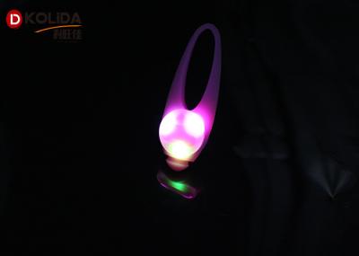 Silicon Safety Flashing Dog LED Light Blinking Light For Dog Collar 3.2x8cm