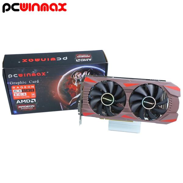 Графическая карта Polaris 20 XTX Mining RX 580 8 ГБ поддерживает разгон AMD Radeon 256 бит