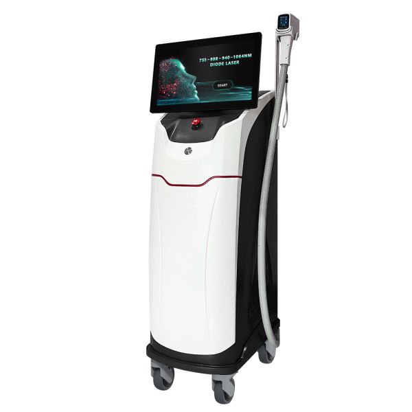 Diode Laser Permanent Hair Removal Machine 4 Wavelength 755nm 808nm 940nm 1064nm