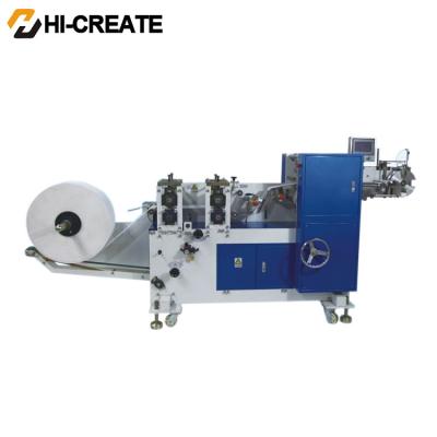 linha de produção do lenço de papel de 600pcs/min 1.5KW