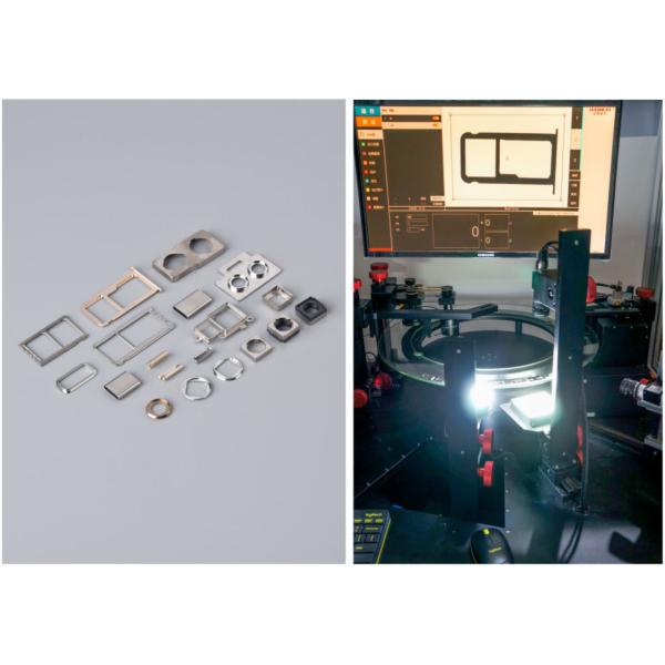 Машина визуального контроля AOI для частей мобильного телефона