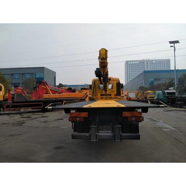 HOWO 4X2 Road Recycling Flatbed Trailer for Sale