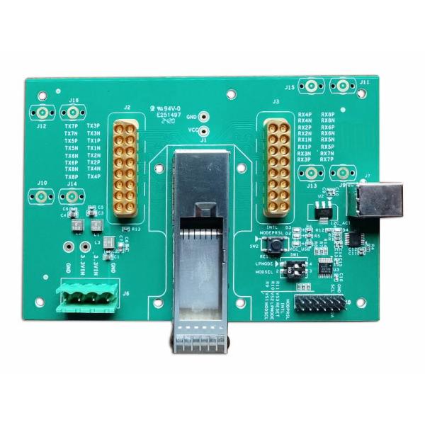400G PAM4 Active Module Performance Evaluation Test Board в пакете QSFPDD