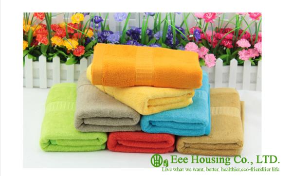 34cm*76cm 100%  Bamboo Fiber Face Tower, 155g, Eco-friendly,organic bamboo towel anti-bacterial organic bamboo towel