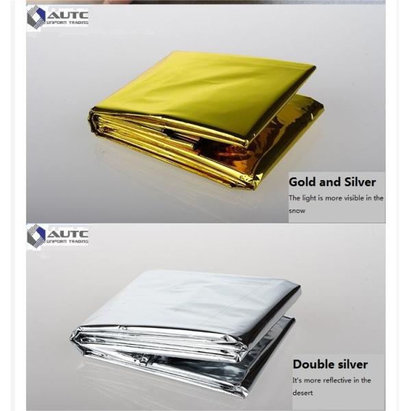 Couverture de premiers secours fournitures de survie en milieu sauvage Couverture de survie chaude en extérieur Couverture de secours d'urgence séisme