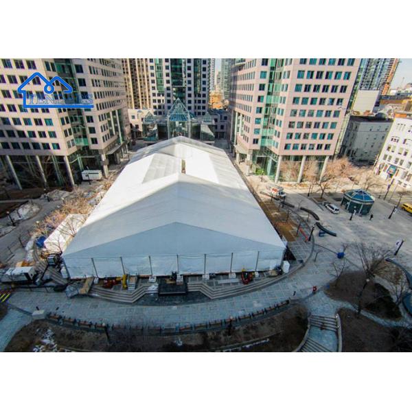 8x12m Waterproof PVC Roof Heavy Duty Marquee Tent Heavy Duty Aluminum Quick Assembly for Outdoor Venues
