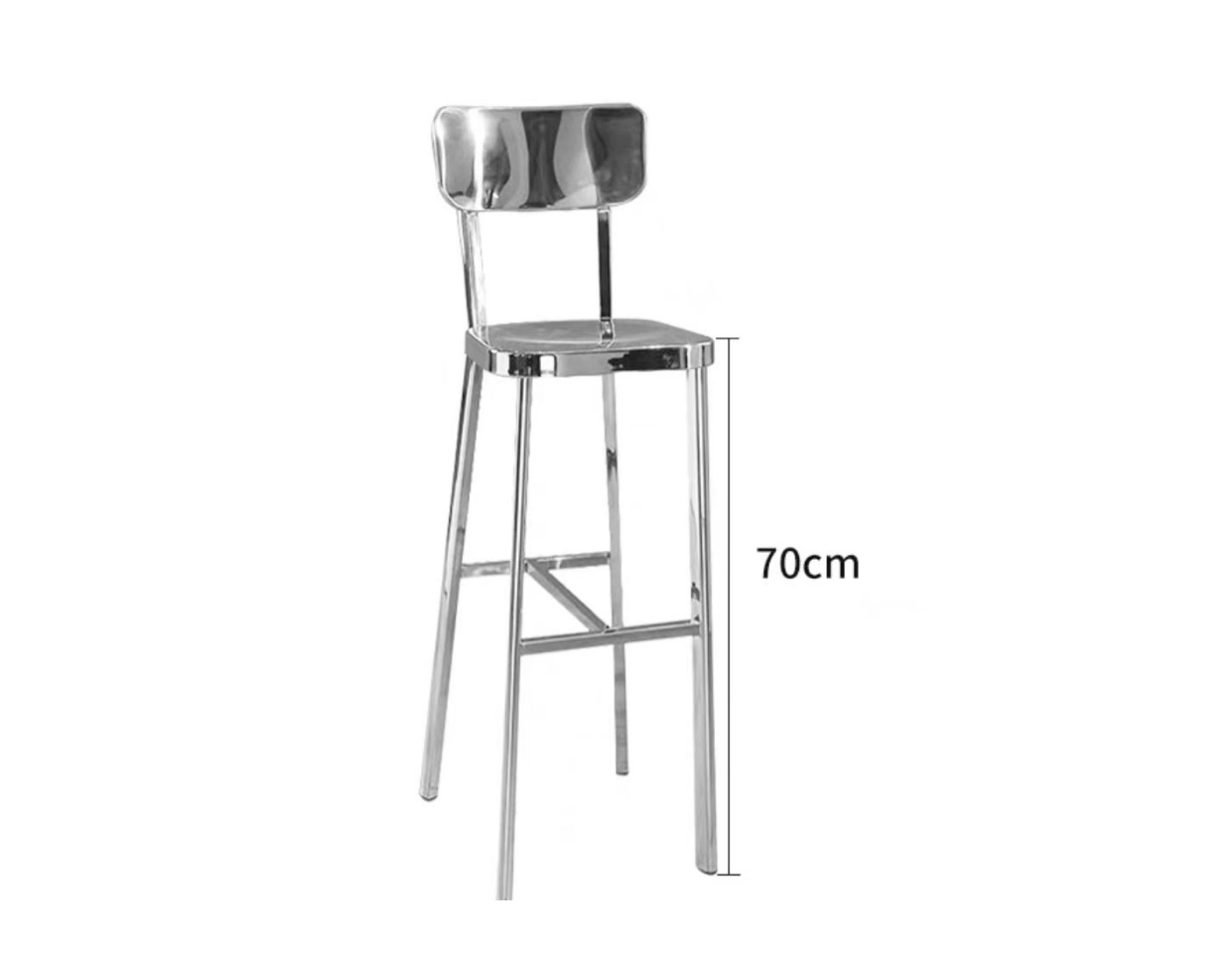 Ergonomic Heavy Duty Lab Stools Rust Proof Stainless Steel Cleanroom Stools Height Adjustable