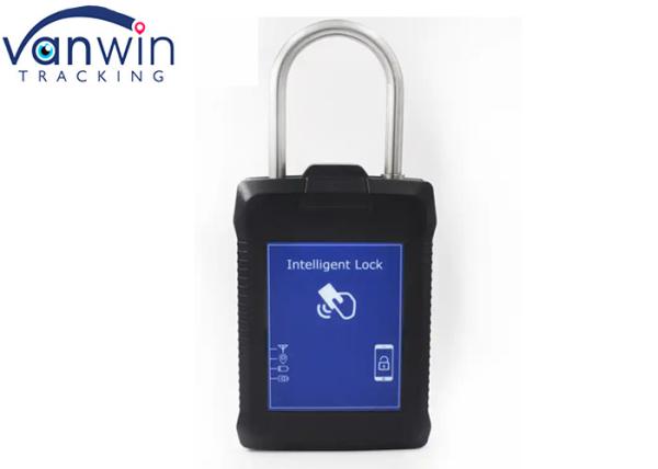 GSM 4G Safety Alarm Smart Door Lock GPS Padlock For Logistics Cargo