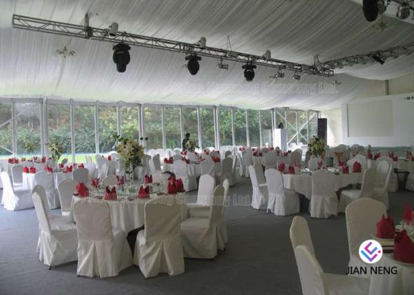 Party Marquee Clear Span Tent Aluminum Tent For Restaurant ,  Wedding European Style