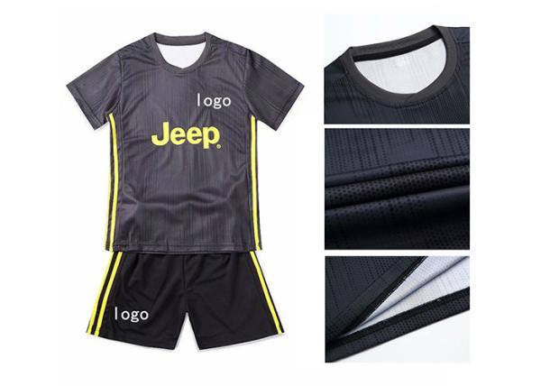 Custom kids soccer jersey full kit with socks football jersey for kids