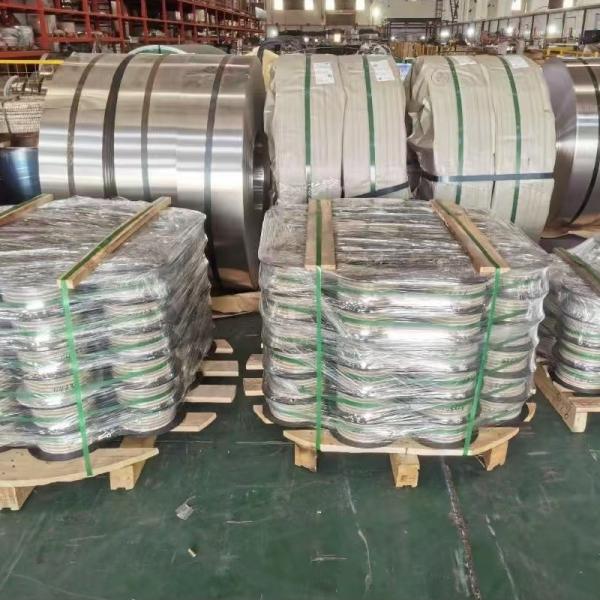 Cintas de acero inoxidable AISI301 de dureza completa Cintas de acero inoxidable para el resorte