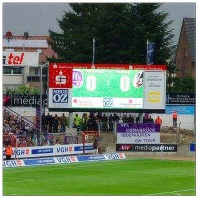 Full Color High Resolution Stadium LED Screens With Anti UV Plastic IP65 P10 P8 P6 P4