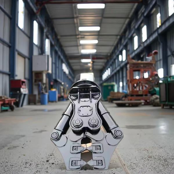 Cisaille hydraulique pour excavatrice à double vérin à contrôle précis pour l'industrie de la démolition