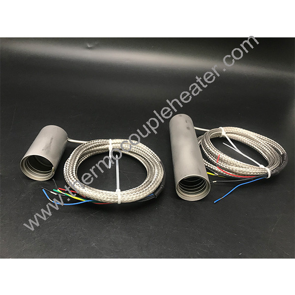 Hot Runner Enclosed Hot Runner Coil Electric Heater With Stainless Steel Cover With J/K Type Thermocouple