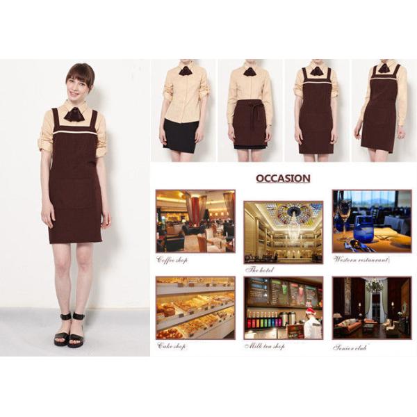 Coffee Shop Fine Dining Restaurant Staff Clothing Unisex With High - End Suit