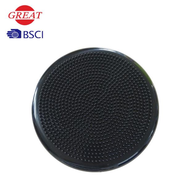 Black Air Stability Wobble Cushion 33cm Diameter Nontoxic Recyclable Material