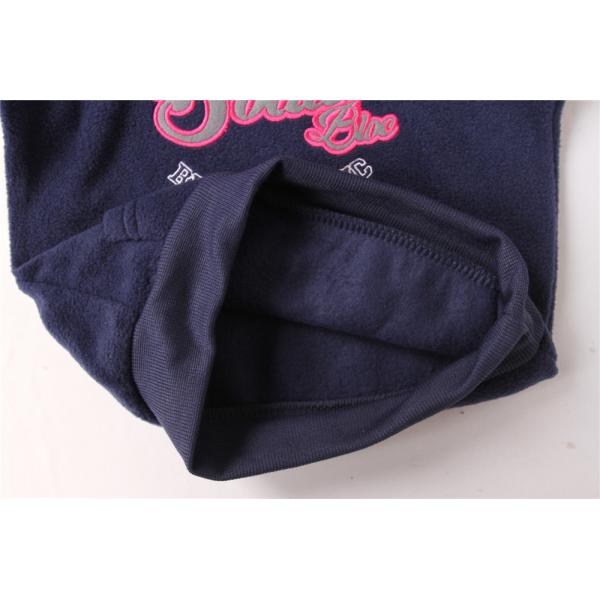 100% Polyester Children's Winter Clothes Green Blue Kids Hoodies With Strings