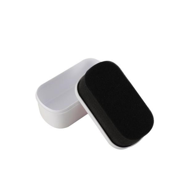 HY-342 Обувная блестящая губка круглый на обоих концах кожаная обувь быстрый блестящий мгновенный обувной лак