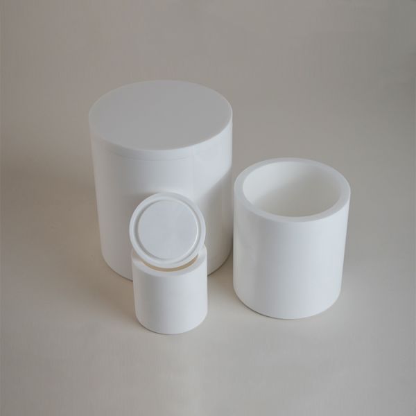 Porcelain Boat Cover Zirconia Ceramic Jar For Ball Mill Zirconia Planetary 500cc