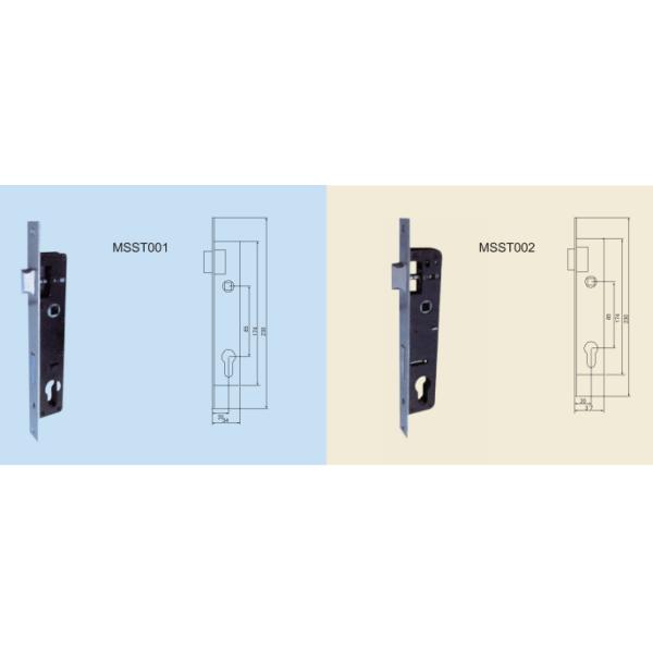 Заприте аксессуары двери окна тела с материалом ИСО9001-2008 сплава алюминия/цинка