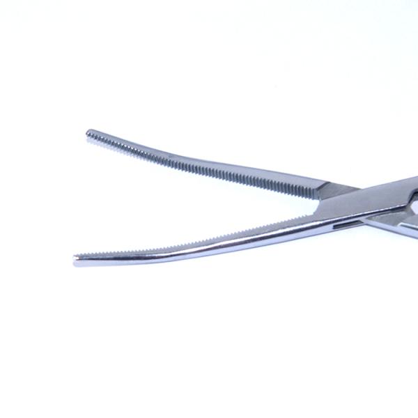 Stainless Steel Curved Hemostatic Forceps 0.14-0.50mm TCM Clinic Apparatuses