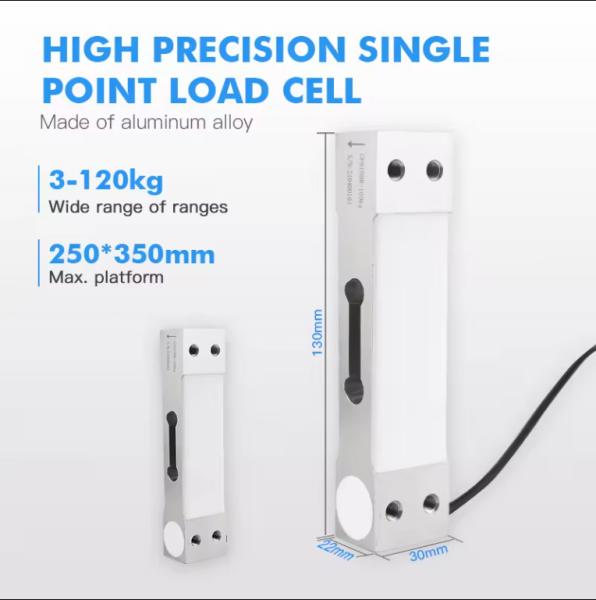 C3 high Accuracy Electronic platform scale weight sensor Single Point Load Cell  50kg 100kg