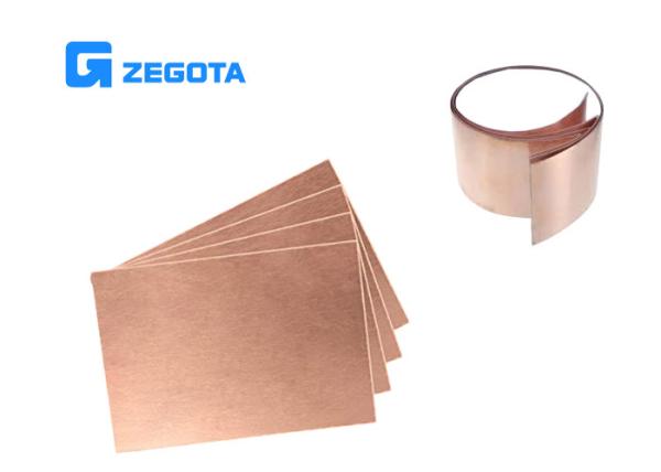 Electronic Industry Copper Clad Aluminum Sheet High Electric Conductivity