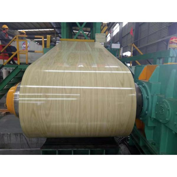 PPGI Color Coated Steel Coil , Prepainted Gi Coil 0.38mm For Construction