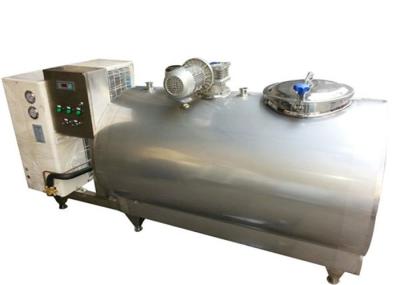 Easy Operate Milk Cooling Tank / SS Milk Tank With Copeland Air Compressor